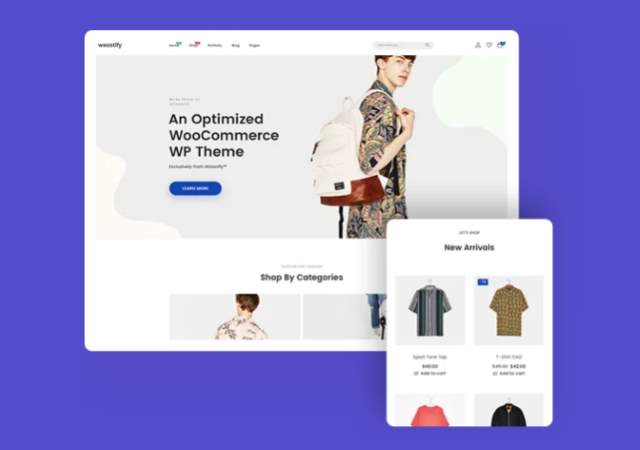 An Optimized WooCommerce Theme